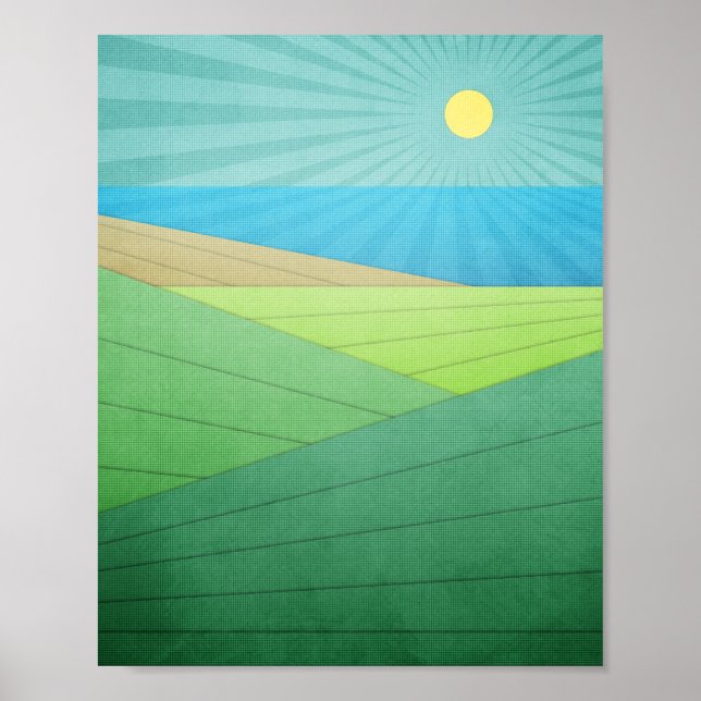 Póster Puedo ver la playa (Frente)