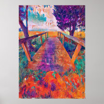 Puente a la paz y A.I. desarrolló pintura