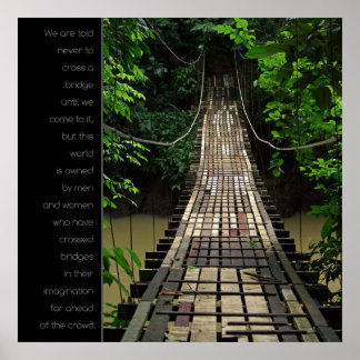 Póster Puente al Poster Jurassic Park
