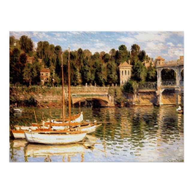 Póster Puente Argenteuil (Anverso)