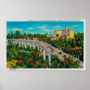 Póster Puente Arroyo Seco, Puente de la Calle Colorado