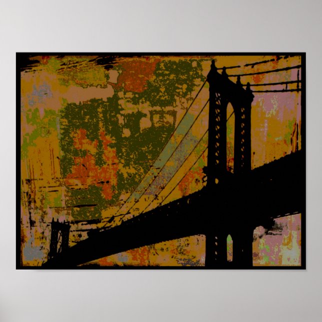 Póster Puente bailarín ~ Imprimir / Poster (Frente)