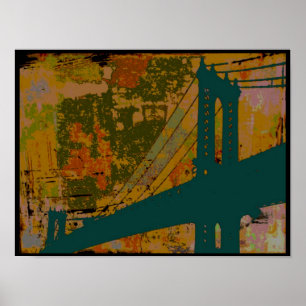 Póster Puente bailarín ~ Imprimir / Poster