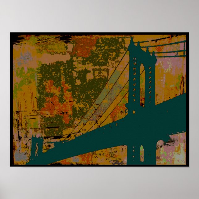 Póster Puente bailarín ~ Imprimir / Poster (Frente)