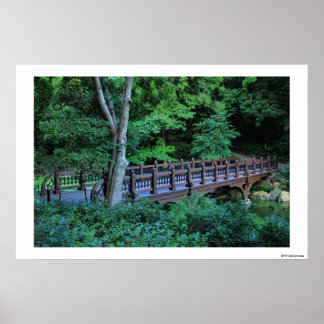 Póster Puente Bank Rock, Central Park, Nueva York