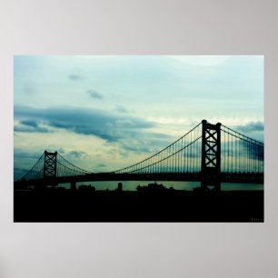 Póster Puente Ben Franklin