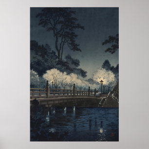 Póster Puente Benkei 1933 por Tsuchiya Koitsu