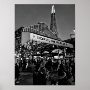 Póster Puente Borough Market London