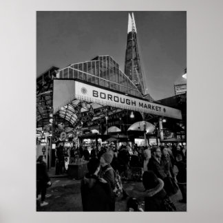 Póster Puente Borough Market London