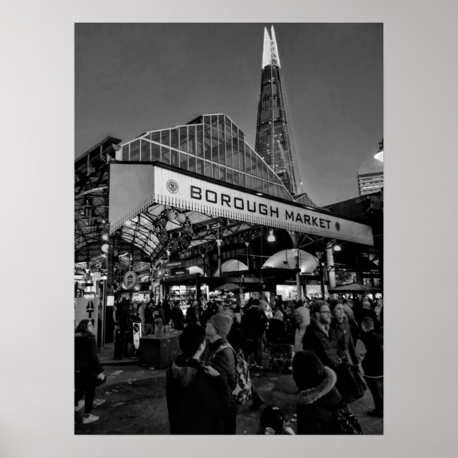 Póster Puente Borough Market London (Frente)