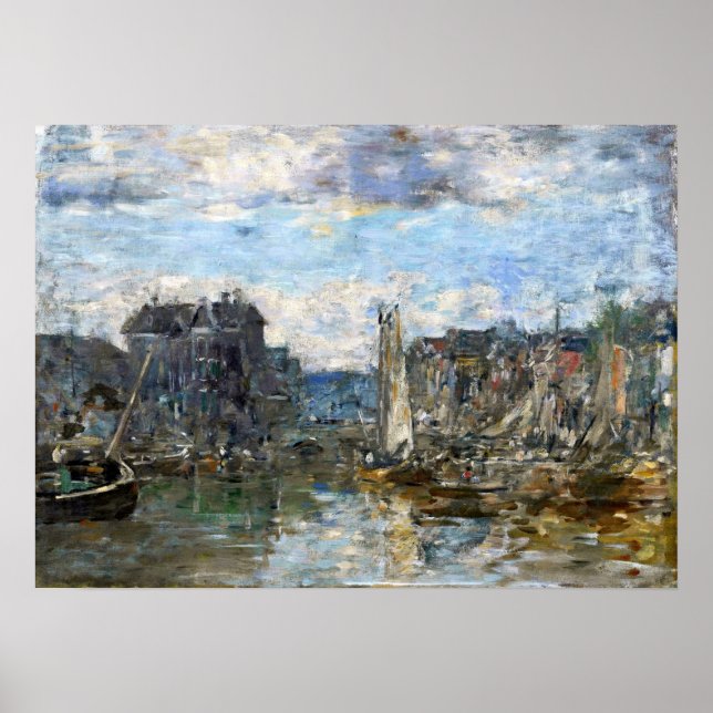 Póster Puente Boudin - Rotterdam De Bourse 1876 (Frente)