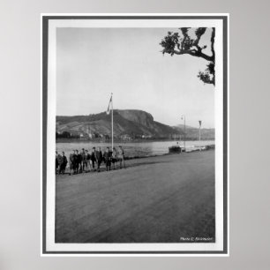 Póster Puente Brücke von Remagen Erpel - Alemania de ante