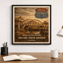 Puente Brush Creek de la Ruta 66 de Kansas