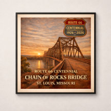 Puente Chain of Rocks de la Ruta 66