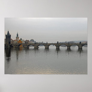 Póster Puente Charles, Praga