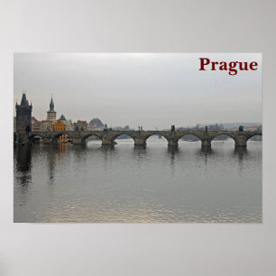 Póster Puente Charles, Praga