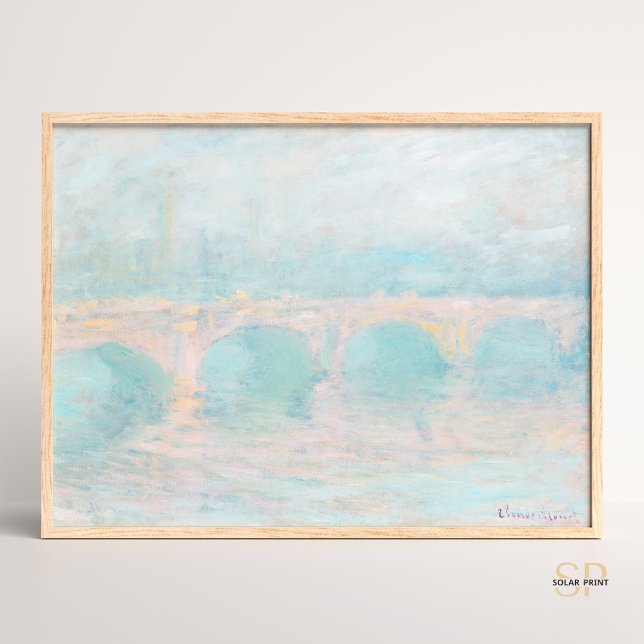 Póster Puente Claude Monet Waterloo en la imprenta de art (Subido por el creador)