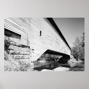 Póster Puente cubierto de Jackson