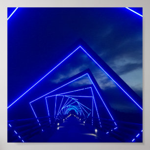 Póster puente de alto nivel