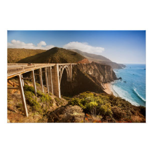 Póster Puente de Bixby, Sur grande, California, los