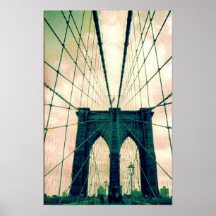 Póster puente de brooklyn