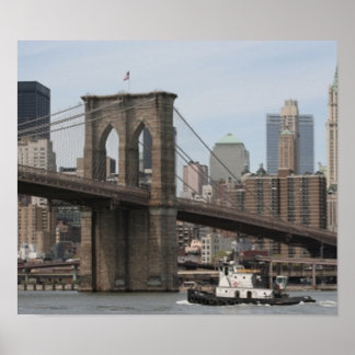 Póster Puente de Brooklyn