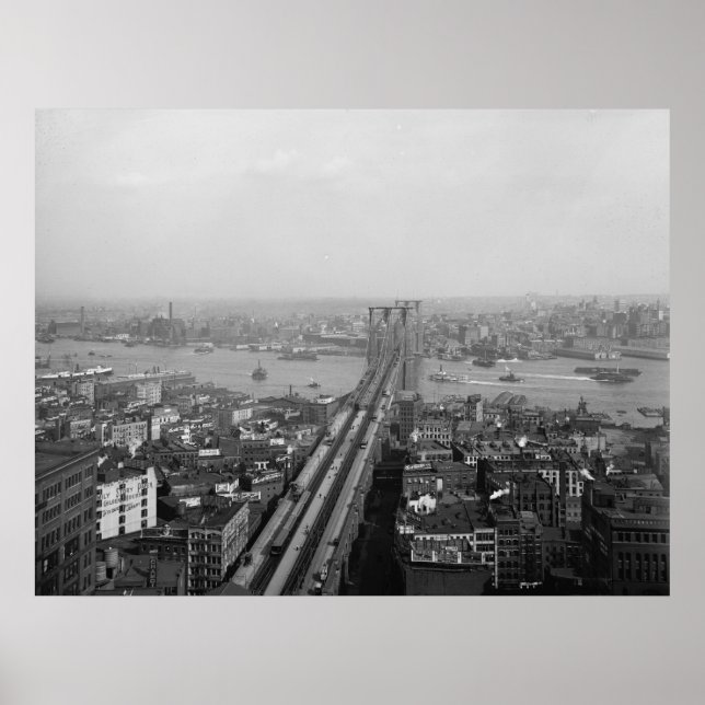 Póster Puente de Brooklyn (Frente)