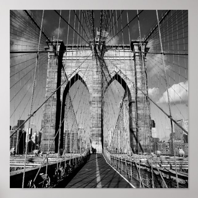 Póster Puente de Brooklyn (Frente)