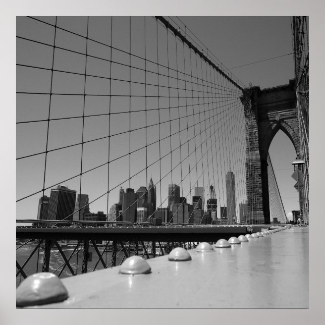 Póster Puente de Brooklyn (Frente)