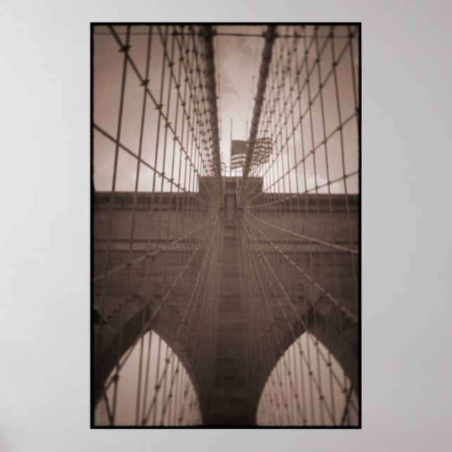 Póster puente de brooklyn (Frente)