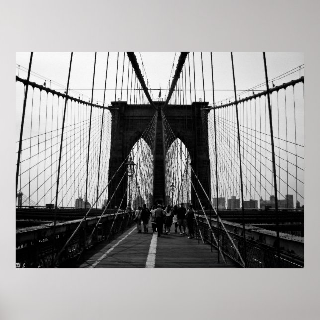 Póster Puente de Brooklyn (Frente)