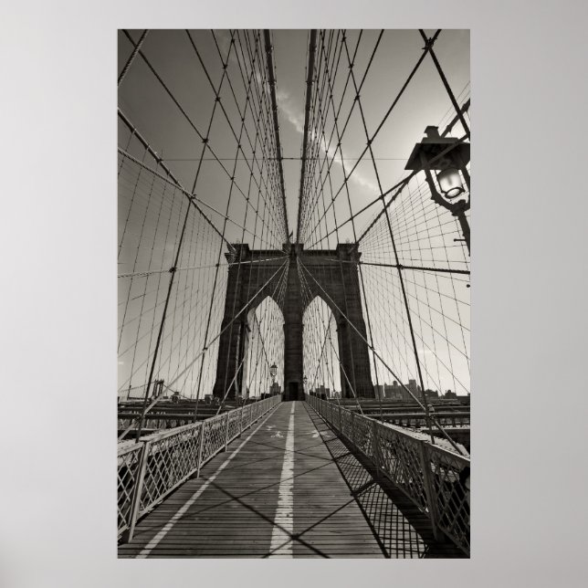 Póster puente de brooklyn nueva york (Frente)