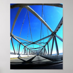 Póster Puente de celosía de acero, Maryland