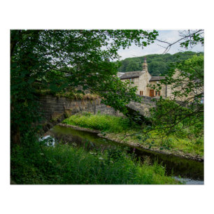 Póster Puente de Hawksclough, Mytholmroyd