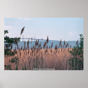 Póster Puente de la bahía de Chesapeak