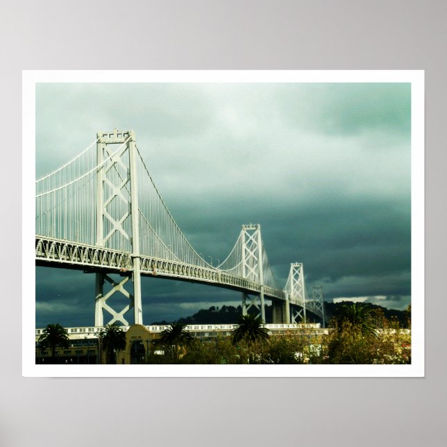 Póster Puente de la Bahía Oakland San Francisco (Frente)