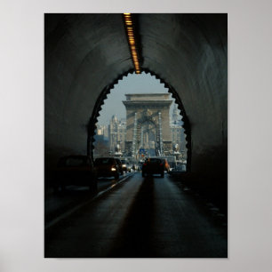Póster Puente de la cadena de Budapest