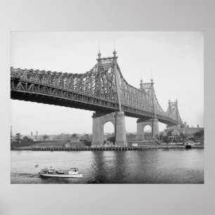 Póster Puente de la isla de Blackwell
