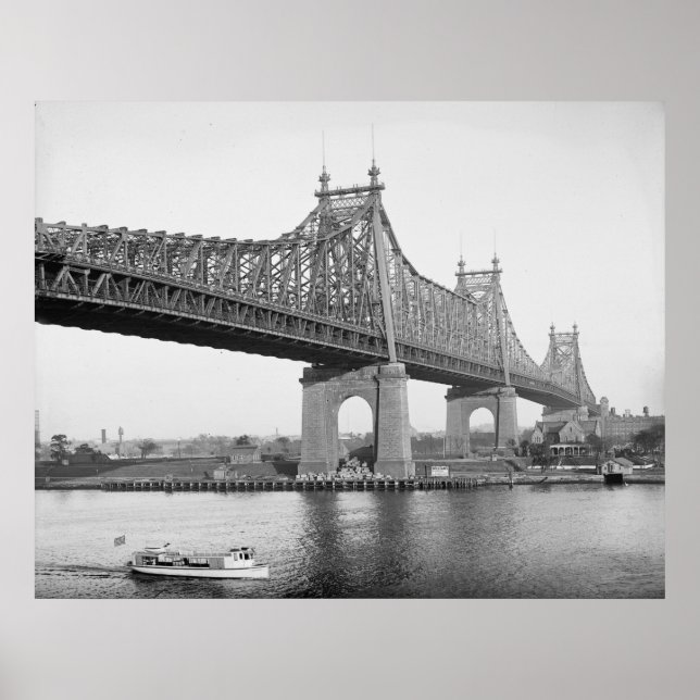 Póster Puente de la isla de Blackwell (Frente)