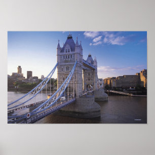 Póster Puente de la torre en Londres