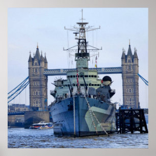Póster Puente de la Torre Londres.