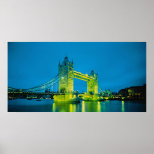Póster Puente de la Torre, Londres, Inglaterra 3