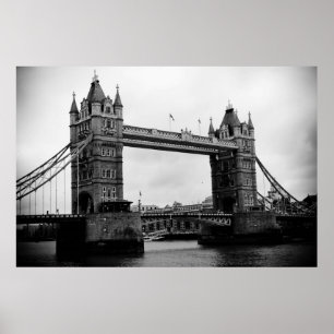Póster Puente de la torre, Londres, Reino Unido
