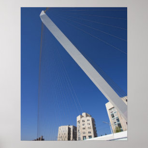 Póster Puente de las Cuerdas de Jerusalén