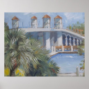 Póster Puente de leones de San Agustín