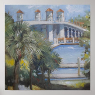 Póster Puente de leones de San Agustín