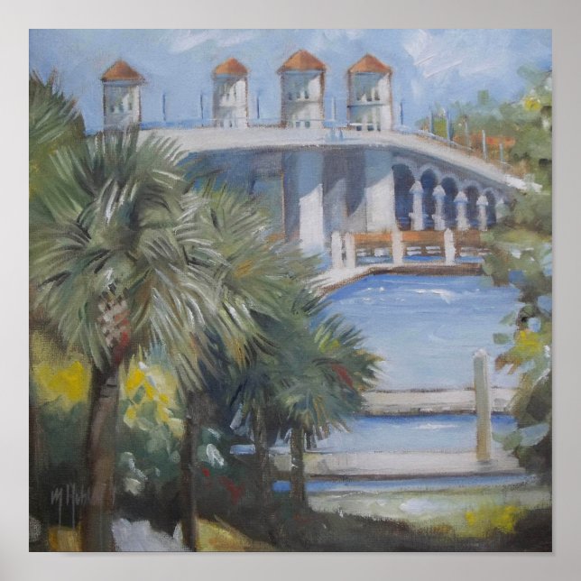 Póster Puente de leones de San Agustín (Frente)