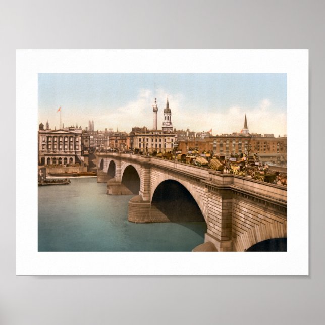 Póster Puente de Londres, Inglaterra (Frente)