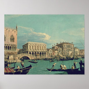Póster Puente de los suspiros, Venecia c.1740