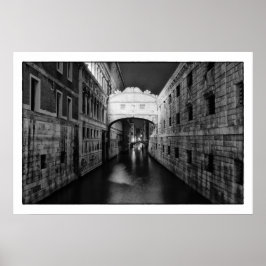 Póster Puente de los suspiros - Venecia/Italia
